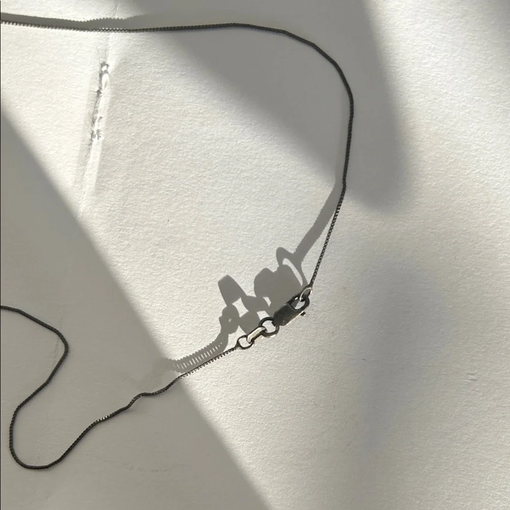 Reversible turquoise and silver medicine Bear necklace